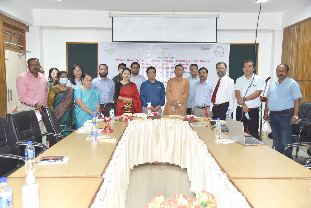 Workshop on water quality management through Testing, Surveillance and Technological Intervention on Socio-Economic Development of Manipur in collaboration with Public Health and Engineering Department (PHED), Govt. of Manipurphotos