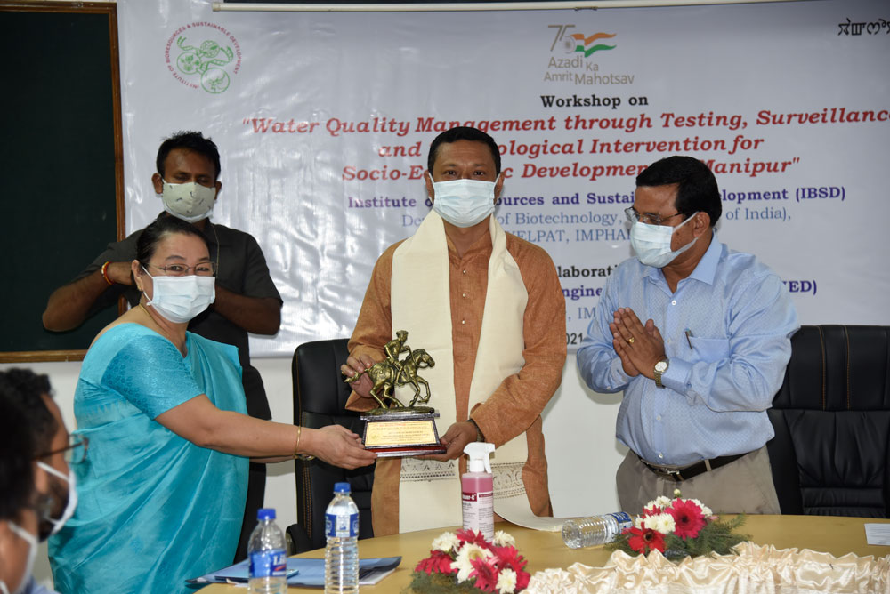 Workshop on water quality management through Testing, Surveillance and Technological Intervention on Socio-Economic Development of Manipur in collaboration with Public Health and Engineering Department (PHED), Govt. of Manipur