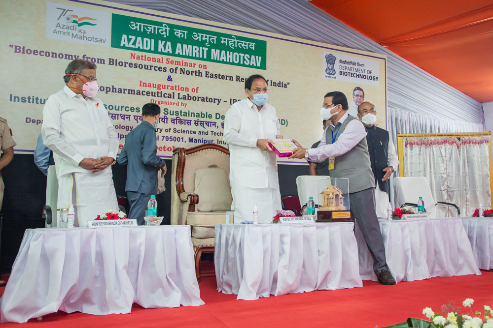 National Seminar on Bio-economy from Bioresources of North Easter Region of India and Inauguration of Phytopharmaceutical Laboratory at IBSDphotos