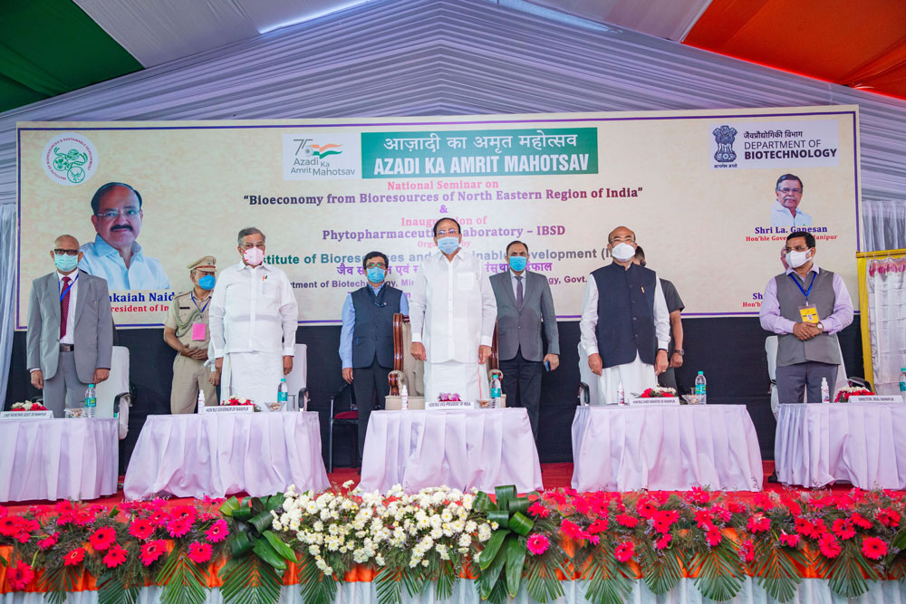 National Seminar on Bio-economy from Bioresources of North Easter Region of India and Inauguration of Phytopharmaceutical Laboratory at IBSD
