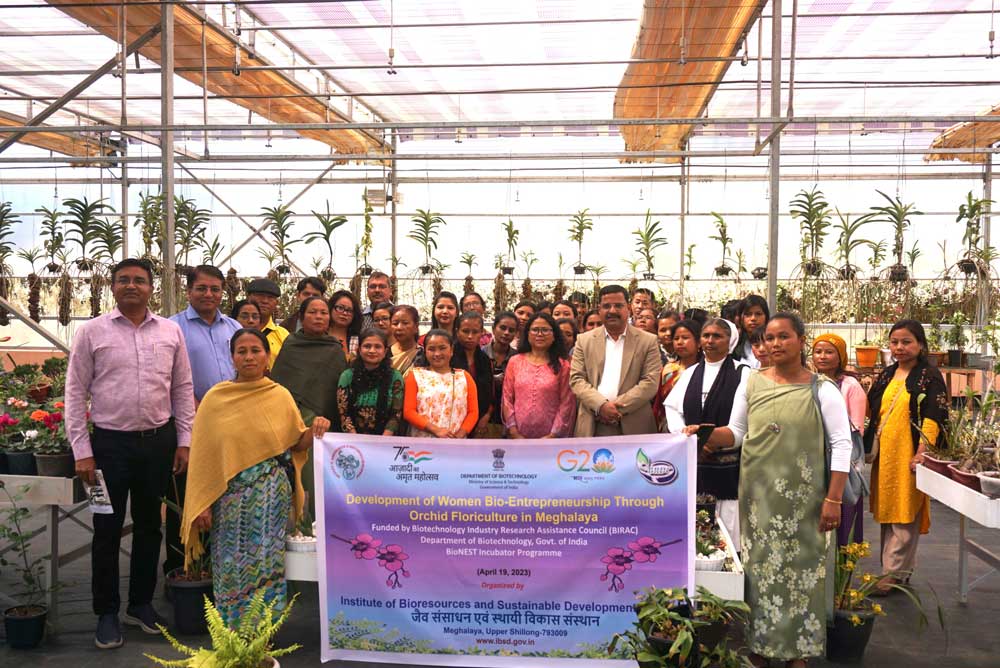 Development of Women Bio-Entrepreneurship through Orchid Floriculture in Meghalayaphotos