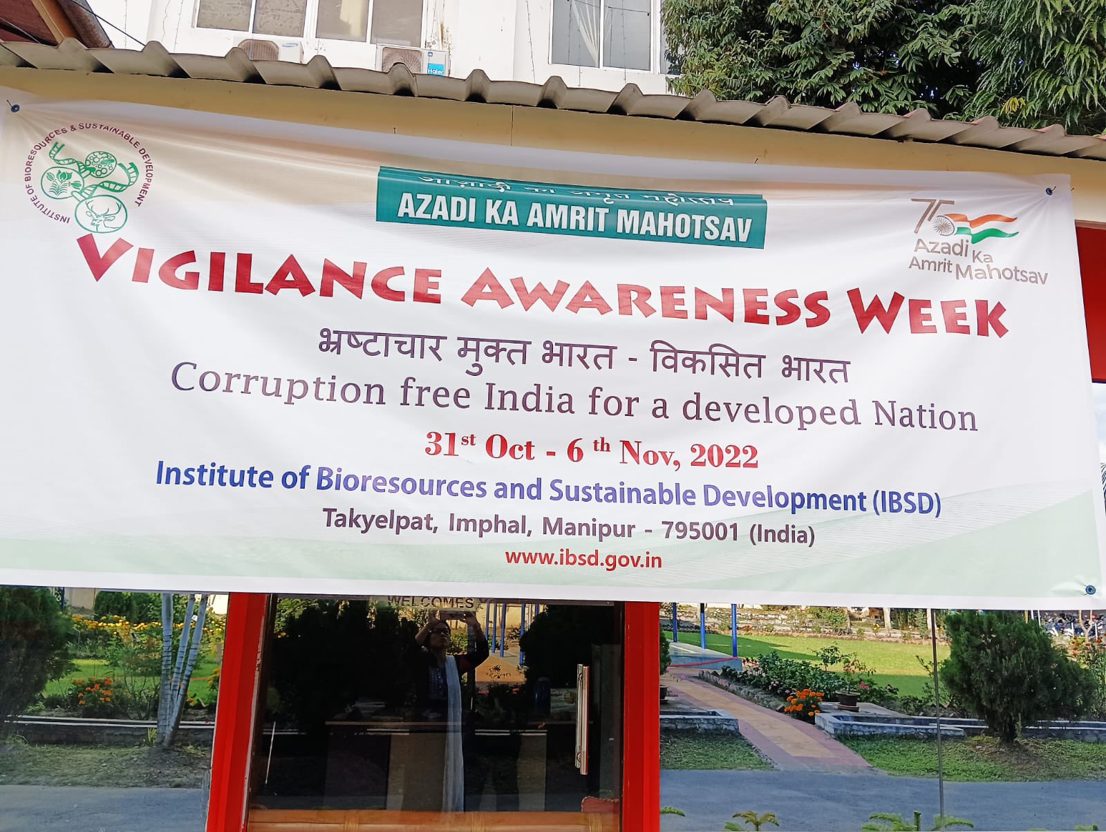 IBSD celebrates Vigilance Awareness from 31st october to 6th November, 2022