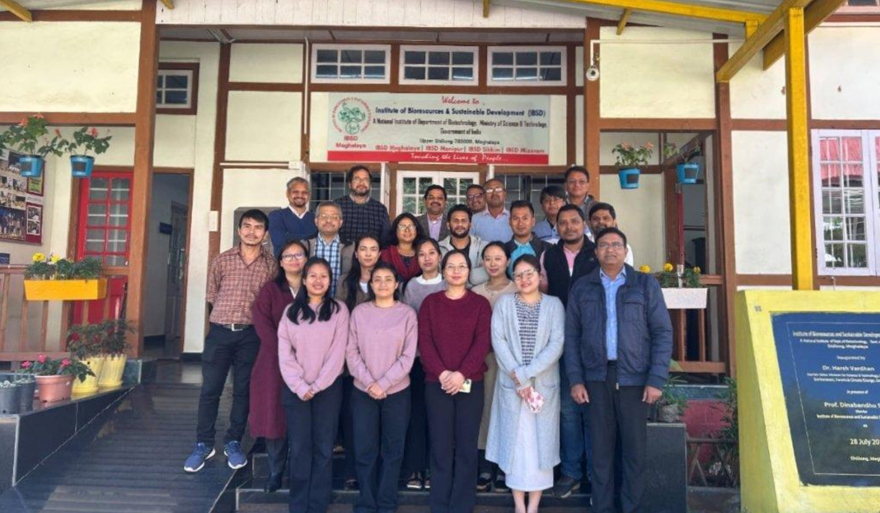 IBSD and NII, New Delhi organised Research Collaborative Meeting at Shillong  with team of Scientists from IBSD & NII for Translational Research on  Medicinal Plants of Northeast region