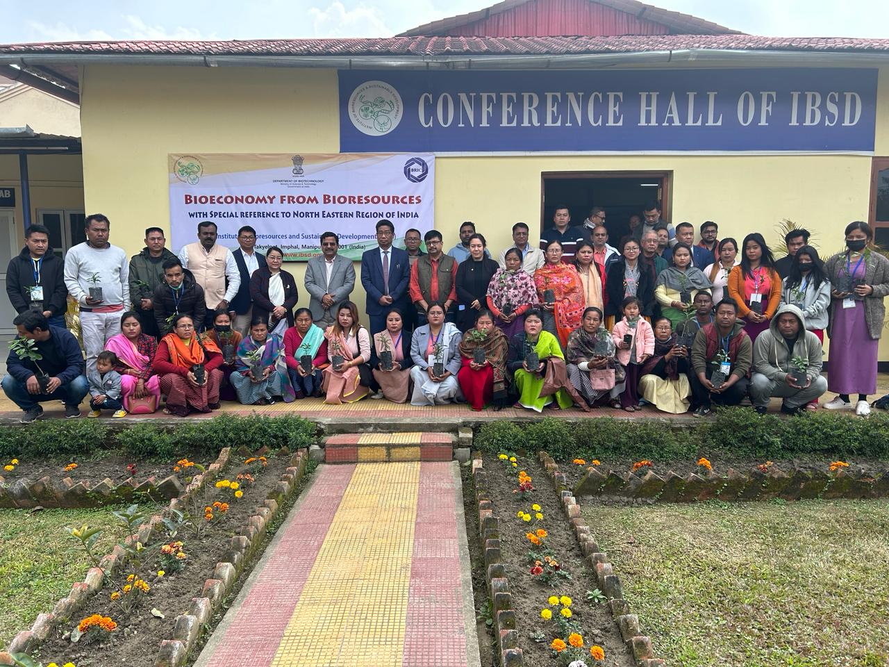 IBSD and NIBMG organised genome sequencing workshop at Imphal, Manipur for the development of genomic resources for the plants and microbes of NER photos
