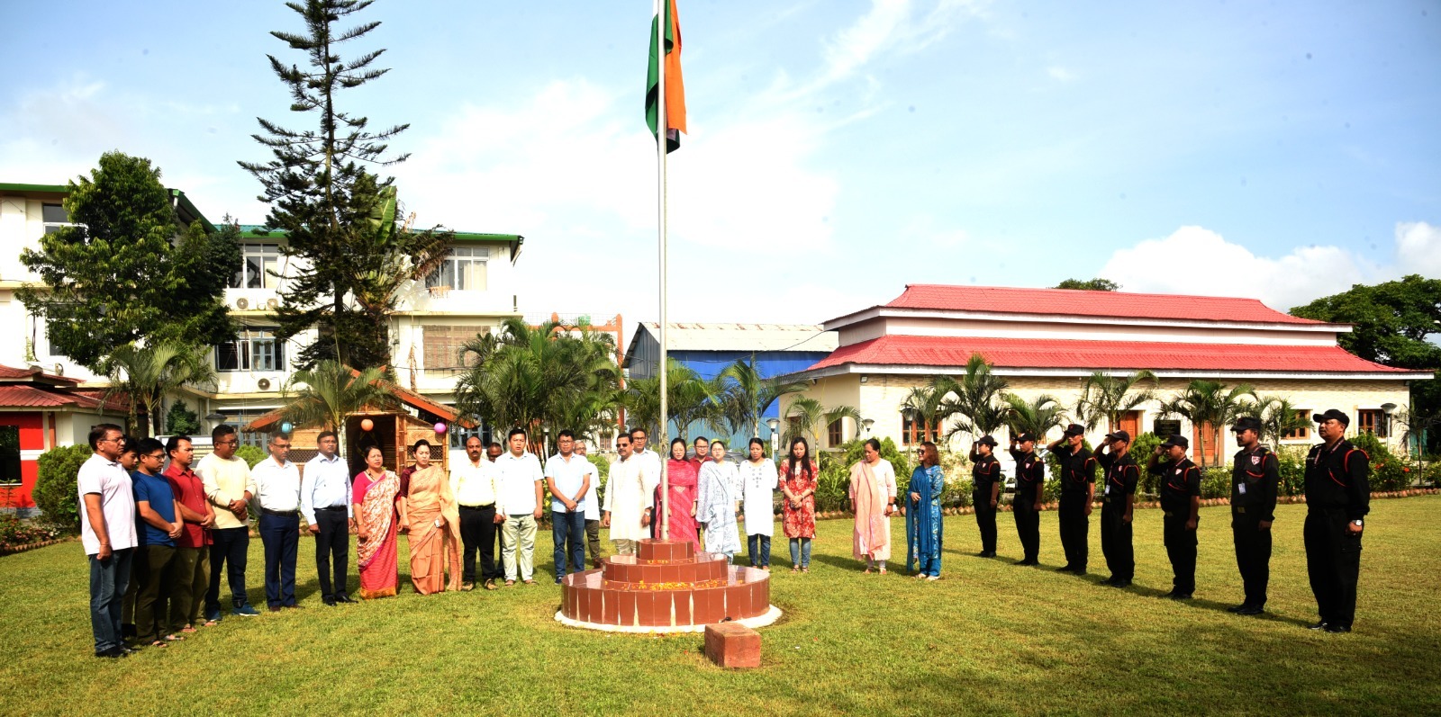 BRIC-Institute of Bioresources and sustainable Development (BRIC-IBSD) celebrated 78th Independence Day of India at Imphal, Manipur and other Centres of IBSD including Sikkim, Meghalaya and Mizoram