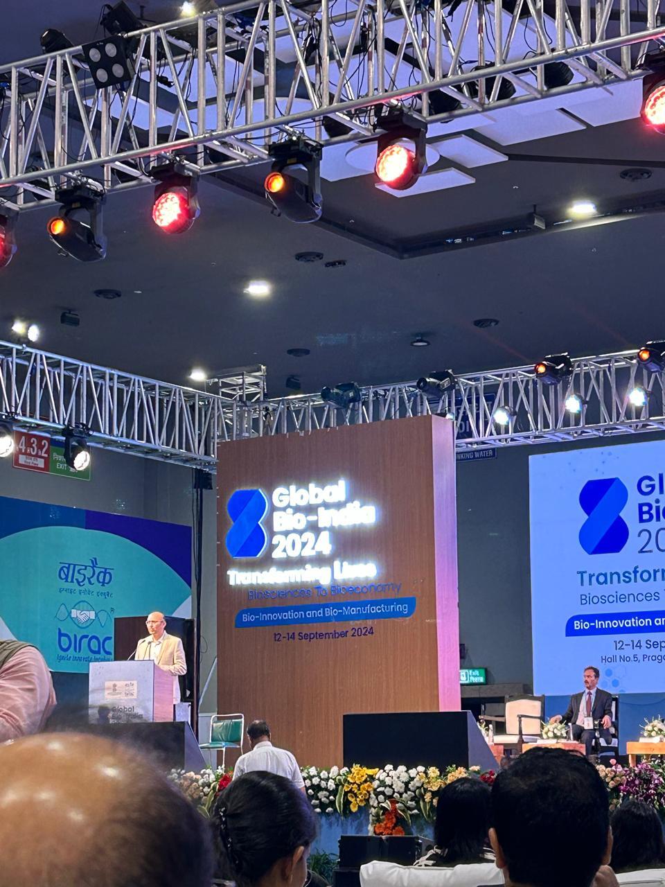 BRIC-Institute of Bioresources and Sustainable Development participated in Global Bio India 2024 to promote Bioeconomy from Bioresources of North Eastern Region and to highlight activities of BioNEST Incubator